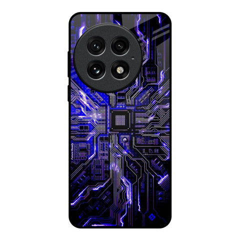 Techno Color Pattern Glossy Case For OnePlus 13