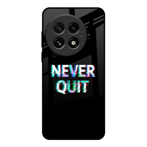 Never Quit Glossy Case For OnePlus 13