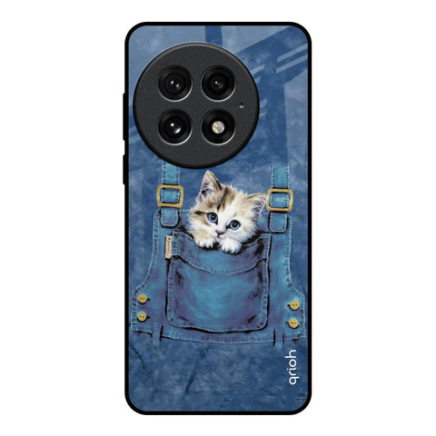 Kitty In Pocket Glossy Case For OnePlus 13
