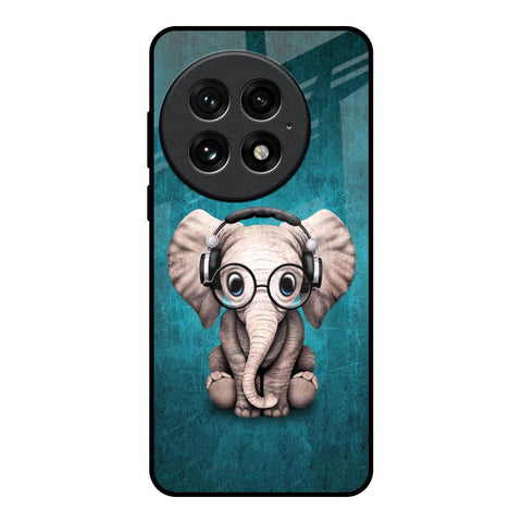 Adorable Baby Elephant Glossy Case For OnePlus 13