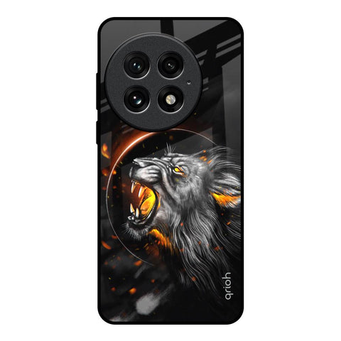 Aggressive Lion Glossy Case for OnePlus 13