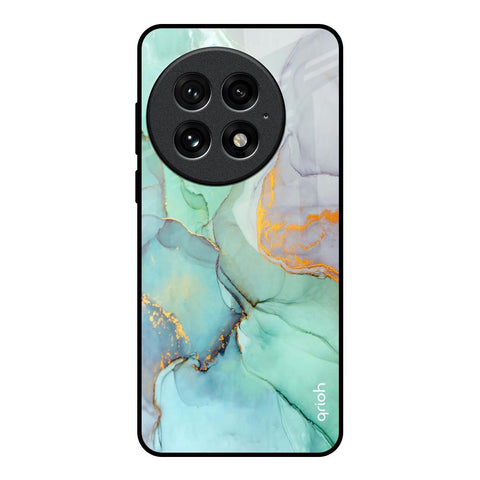 Green Marble Glossy Case for OnePlus 13