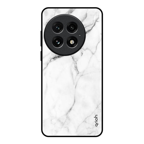 Modern White Marble Glossy Case for OnePlus 13