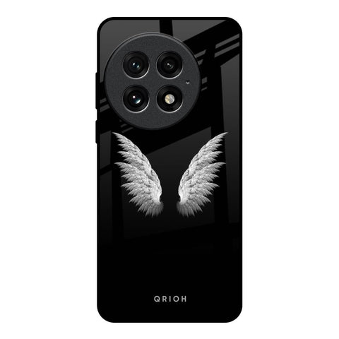 White Angel Wings Glossy Case for OnePlus 13