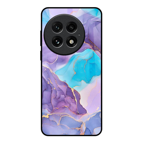 Alcohol ink Marble Glossy Case for OnePlus 13