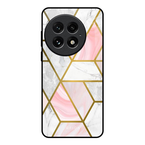 Geometrical Marble Glossy Case for OnePlus 13
