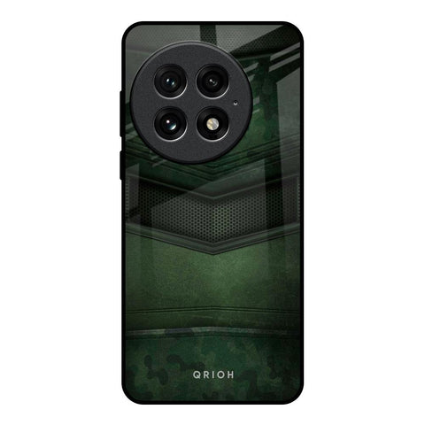 Green Leather Glossy Case for OnePlus 13
