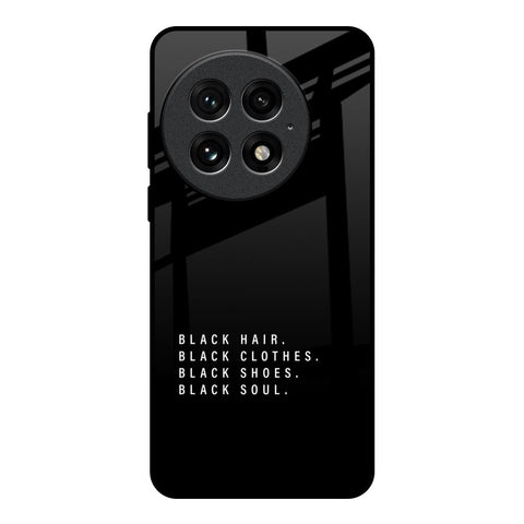 Black Soul Glossy Case for OnePlus 13
