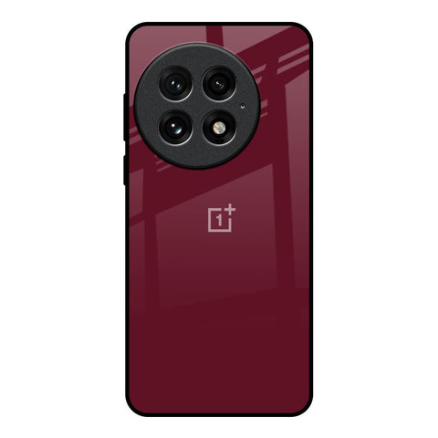 Classic Burgundy Glossy Case for OnePlus 13