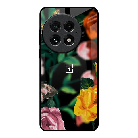 Flowers & Butterfly Glossy Case for OnePlus 13