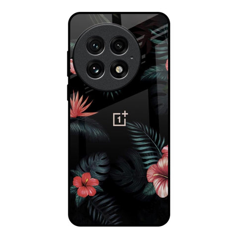 Tropical Art Flower Glossy Case for OnePlus 13