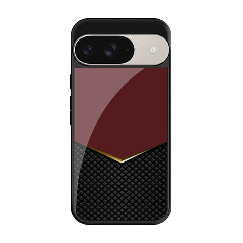 Shining Chevron Red Glossy Case for Google Pixel 9 Pro