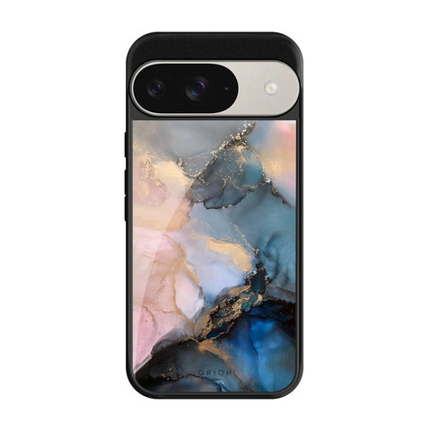Marble Ink Abstract Glossy Case for Google Pixel 9 Pro