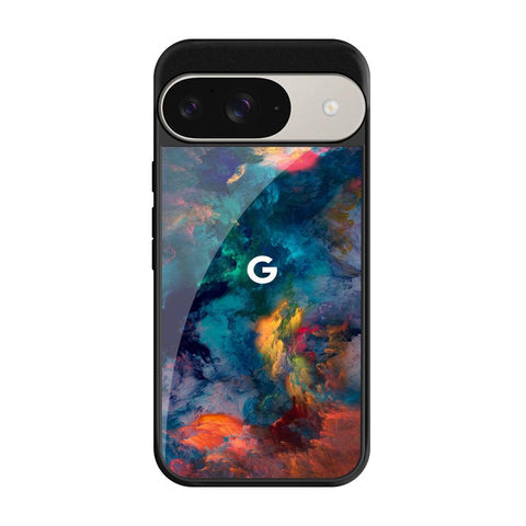 Colored Storm Glossy Case for Google Pixel 9 Pro