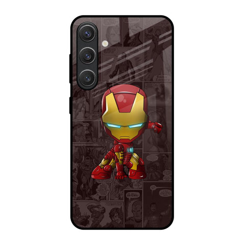 Angry Baby Super Hero Glossy Case for Samsung Galaxy S25 5G