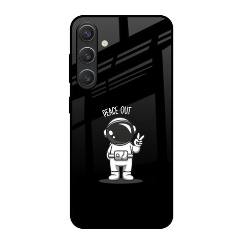 Peace Out Astro Glossy Case for Samsung Galaxy S25 5G