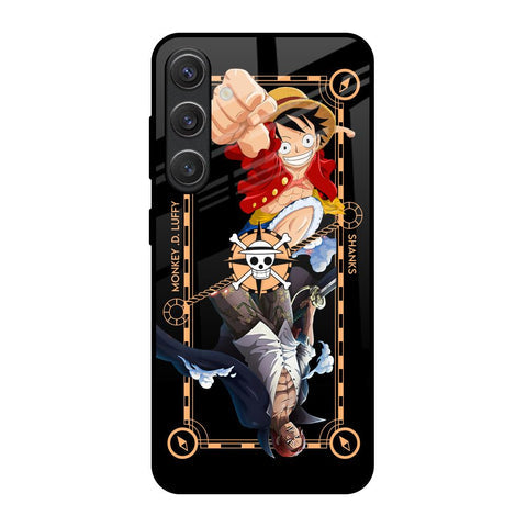 Shanks & Luffy Glossy Case for Samsung Galaxy S25 5G