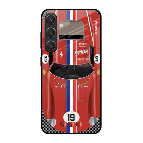 Racing Vintage Glossy Case for Samsung Galaxy S25 5G