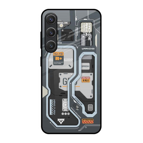 Retro Futuristic Glossy Case for Samsung Galaxy S25 5G