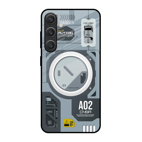 Modern Technology Glossy Case for Samsung Galaxy S25 5G