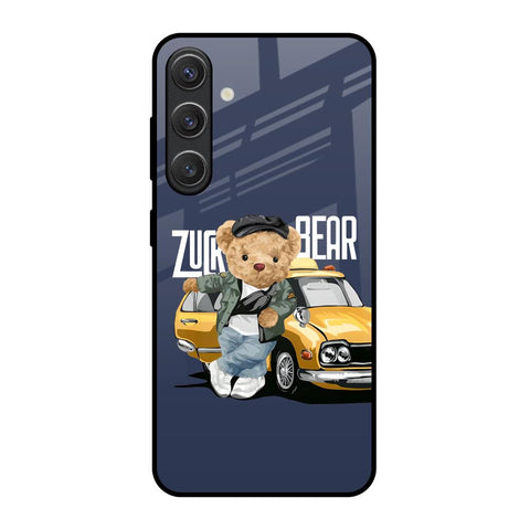 Adventurous Bear Glossy Case for Samsung Galaxy S25 5G