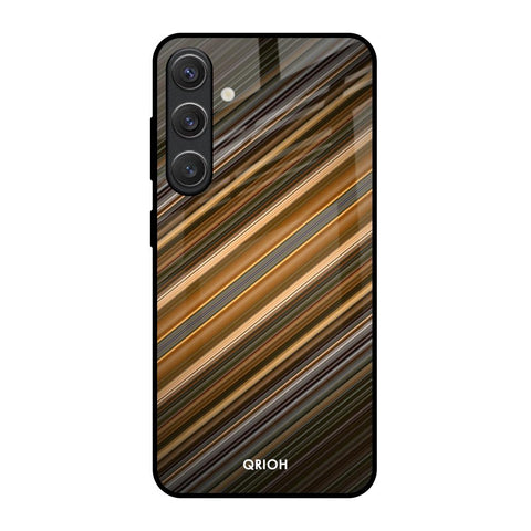 Diagonal Slash Pattern Glossy Case for Samsung Galaxy S25 5G
