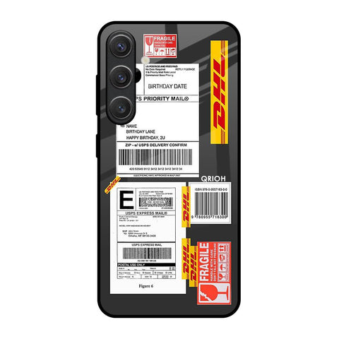 Cool Barcode Label Glossy Case For Samsung Galaxy S25 5G