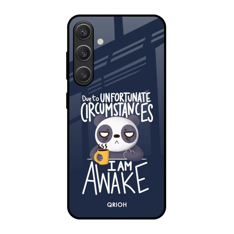 Struggling Panda Glossy Case for Samsung Galaxy S25 5G