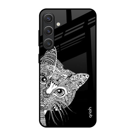 Kitten Mandala Glossy Case for Samsung Galaxy S25 5G