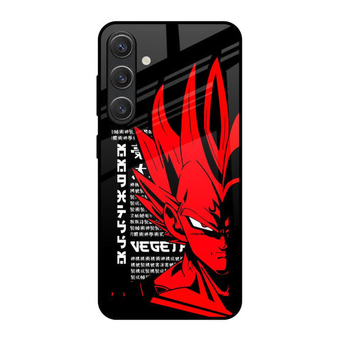 Red Vegeta Glossy Case for Samsung Galaxy S25 5G
