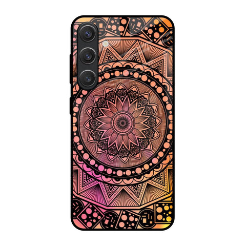 Floral Mandala Glossy Case for Samsung Galaxy S25 5G