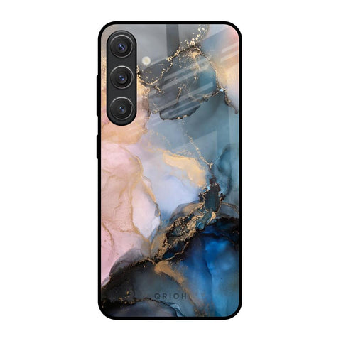 Marble Ink Abstract Glossy Case for Samsung Galaxy S25 5G