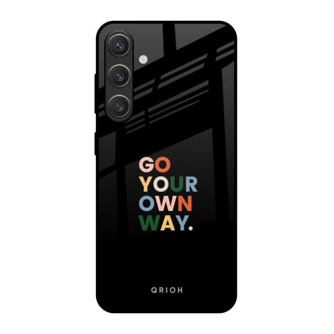 Go Your Own Way Glossy Case for Samsung Galaxy S25 5G