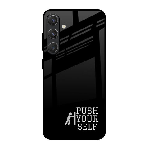 Push Your Self Glossy Case for Samsung Galaxy S25 5G
