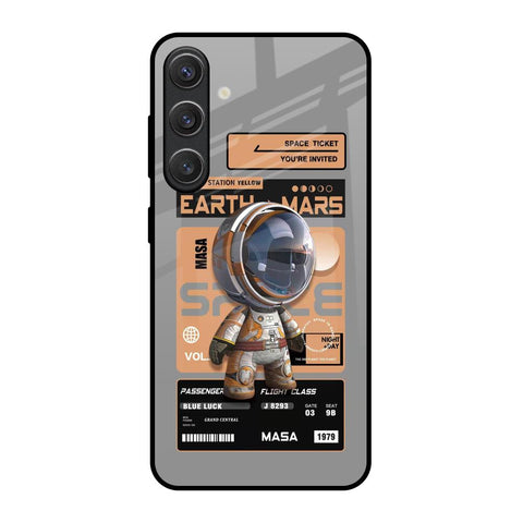 Space Ticket Glossy Case for Samsung Galaxy S25 5G