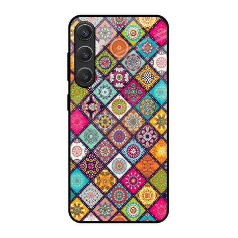Multicolor Mandala Glossy Case for Samsung Galaxy S25 5G
