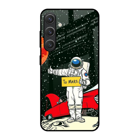 Astronaut on Mars Glossy Case for Samsung Galaxy S25 5G