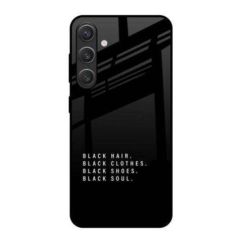 Black Soul Glossy Case for Samsung Galaxy S25 5G