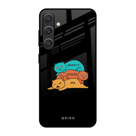 Anxiety Stress Glossy Case for Samsung Galaxy S25 5G