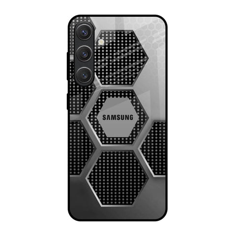 Hexagon Style Glossy Case For Samsung Galaxy S25 5G