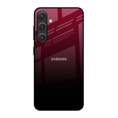 Wine Red Glossy Case For Samsung Galaxy S25 5G