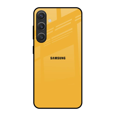 Fluorescent Yellow Glossy case for Samsung Galaxy S25 5G