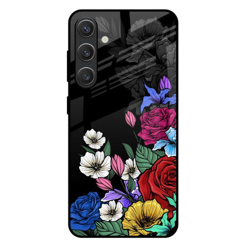 Rose Flower Bunch Art Glossy Case for Samsung Galaxy S25 Plus 5G