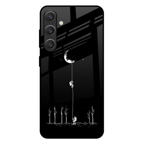 Catch the Moon Glossy Case for Samsung Galaxy S25 Plus 5G