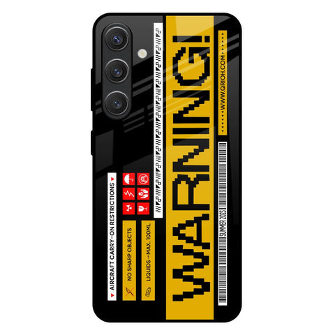 Aircraft Warning Glossy Case for Samsung Galaxy S25 Plus 5G