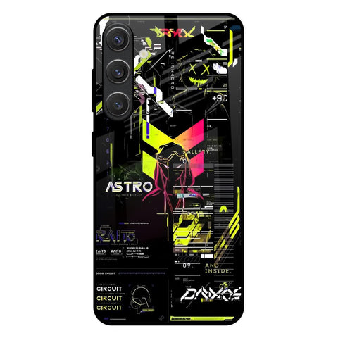 Astro Glitch Glossy Case for Samsung Galaxy S25 Plus 5G