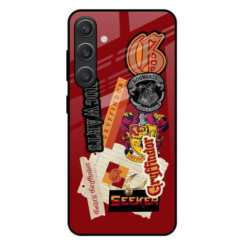 Gryffindor Glossy Case for Samsung Galaxy S25 Plus 5G