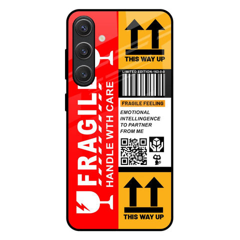 Handle With Care Glossy Case for Samsung Galaxy S25 Plus 5G
