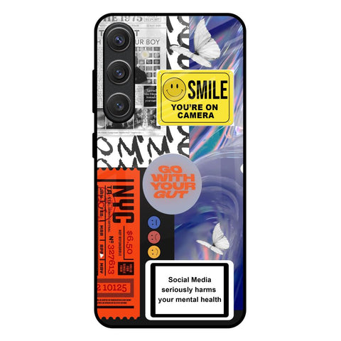 Smile for Camera Glossy Case for Samsung Galaxy S25 Plus 5G