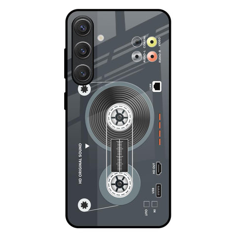 Retro Recorder Glossy Case for Samsung Galaxy S25 Plus 5G